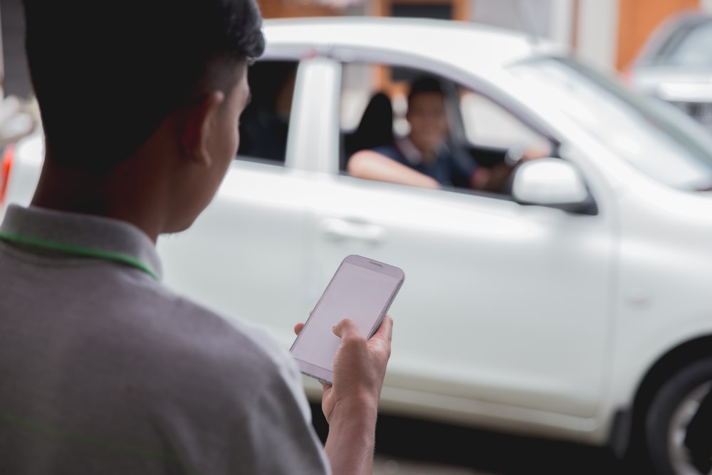 lyft accident lawyer on street