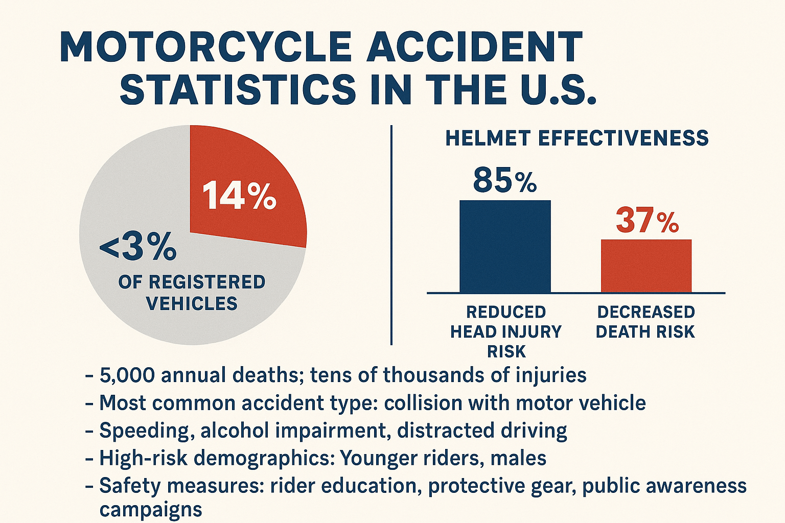 Motorcyle accident statistics